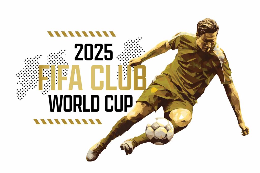 2025 FIFA Club World Cup soccer player graphic